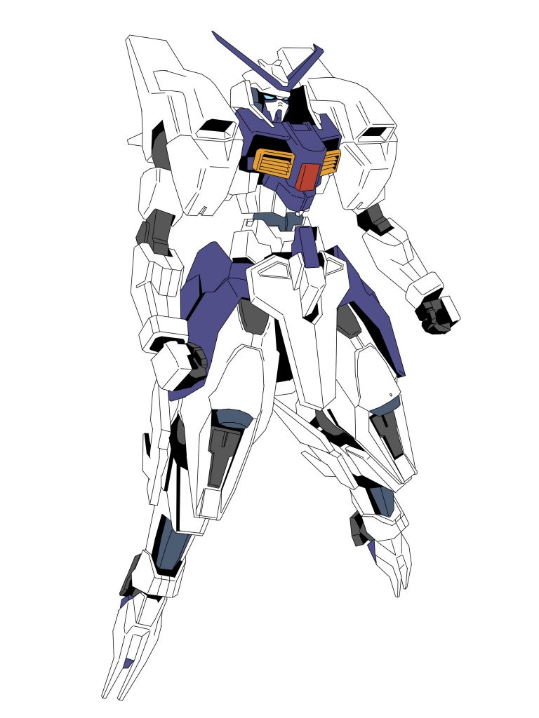 塗装初期案。カラーリングはGセイバーをイメージ。