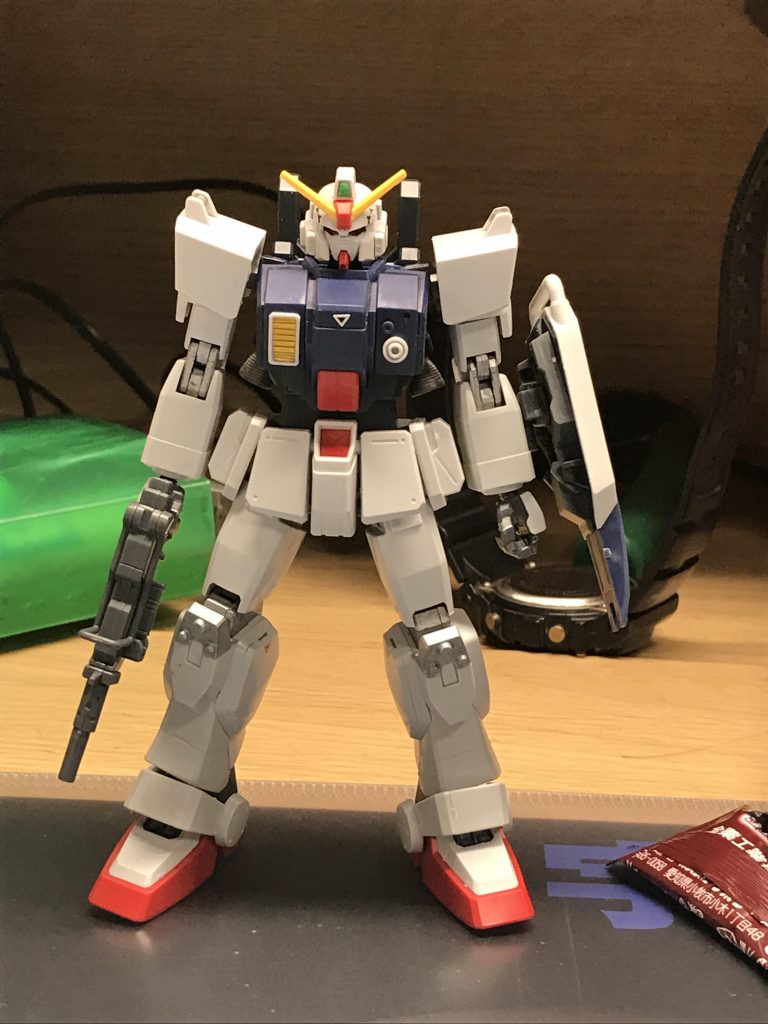 とりあえず素組みが終わった状態。これからスジボリ、ウェザリングをしていきます。