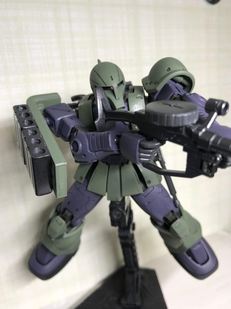 まずはマシンガン装備で1枚。