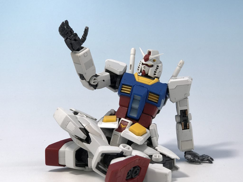 ## ご歓談。
無改造でアグラをかけるってRGすごくないですか?