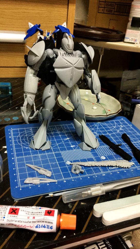 サフ後に仮組みした画像です^_^