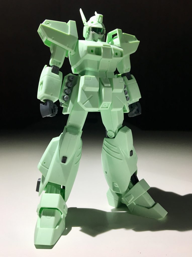 バランス確認。（ここから肩軸をちょっと下げました）