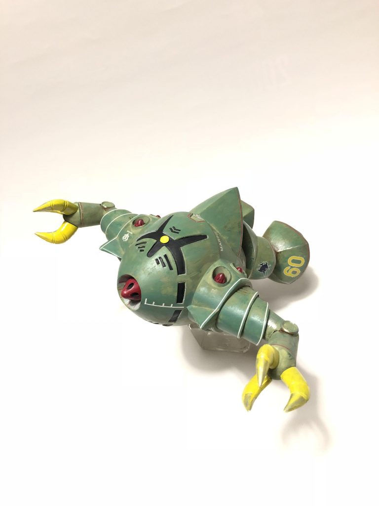 マ・クベ専用モビルアーマー「ゾック」をリスペクト。 以上ゾックでした。 僕は好きだね