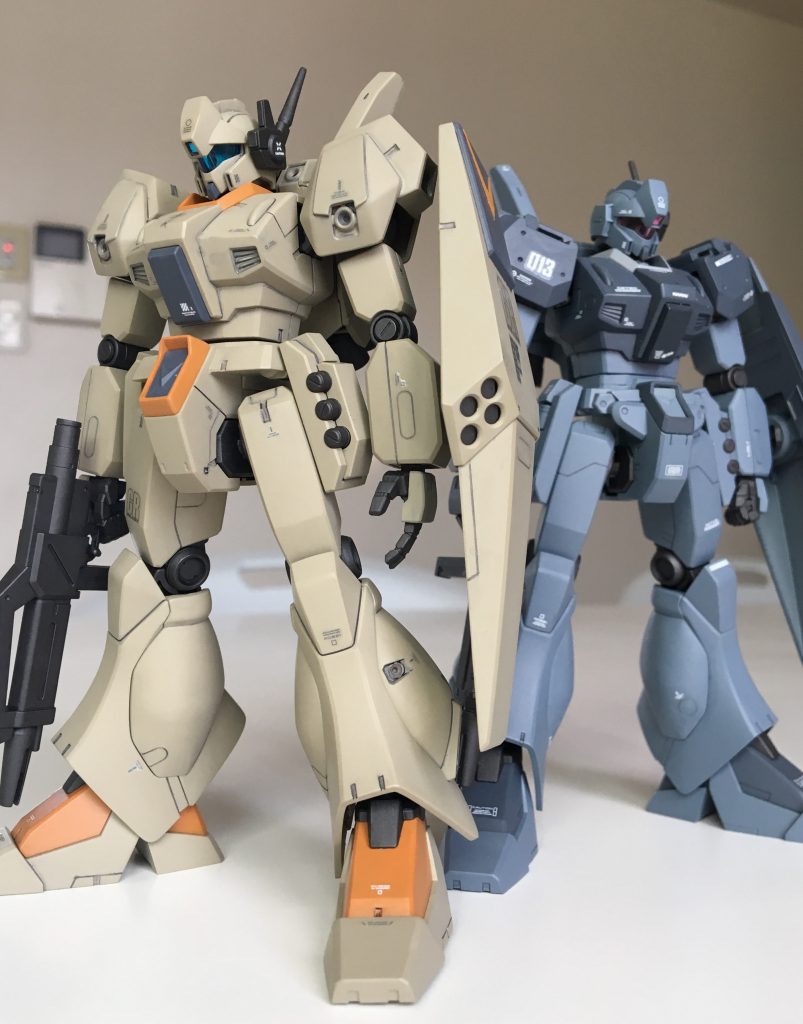 過去作（シャイアン）ジェガンと。