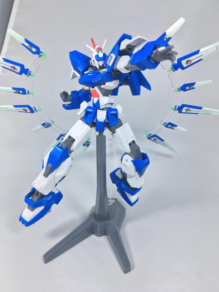 Cファンネルは、ソードブレイカーっぽいカラーリングに変更してだいぶイメージどおりになりました。ソードブレイカー、行けぃ!!