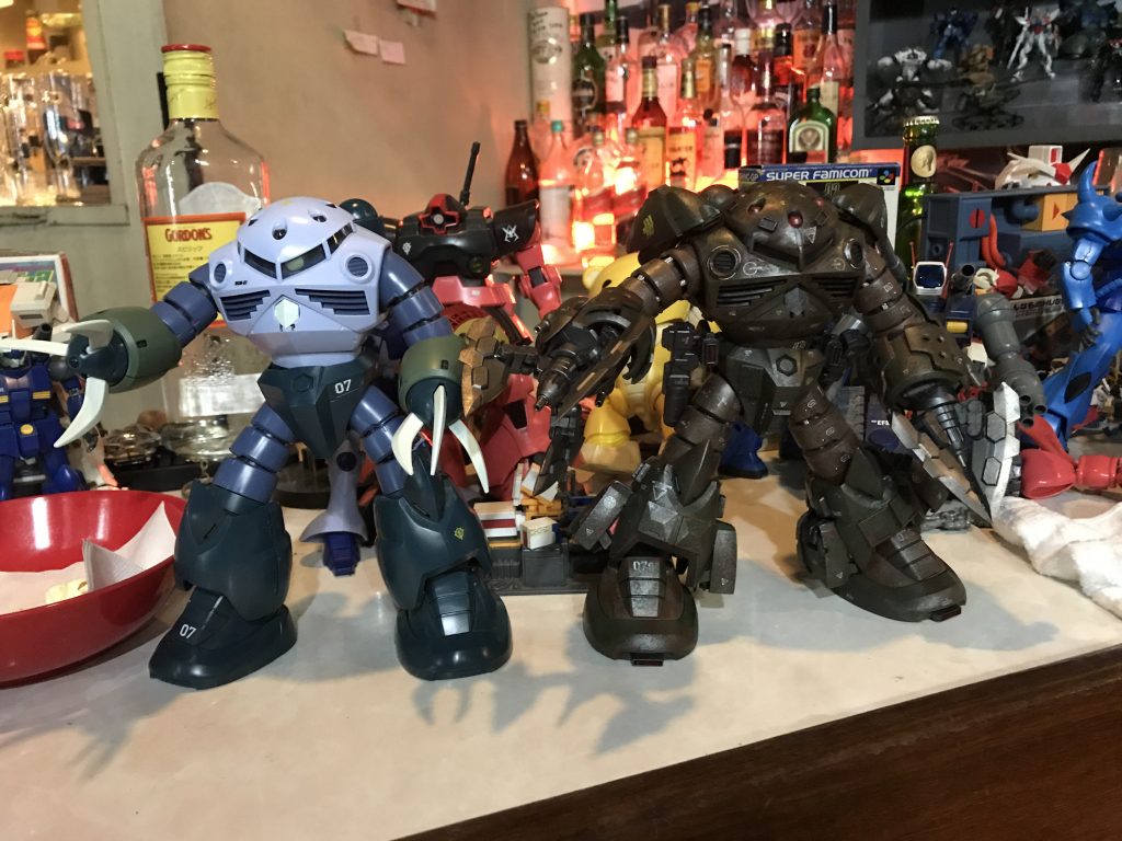 ノーマルズゴックとの比較