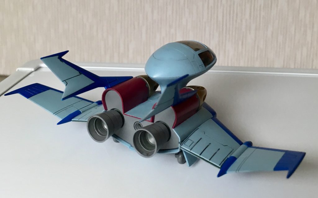 後ろから。塗装以外は手を加えていません。