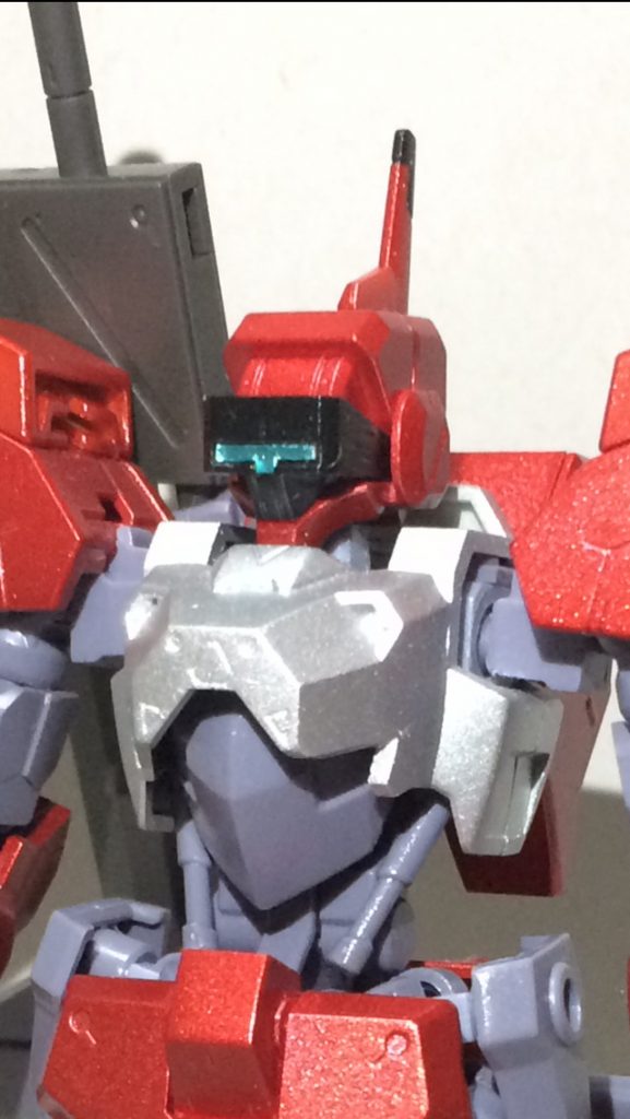 バイザーのセンサーはグリーンに変更