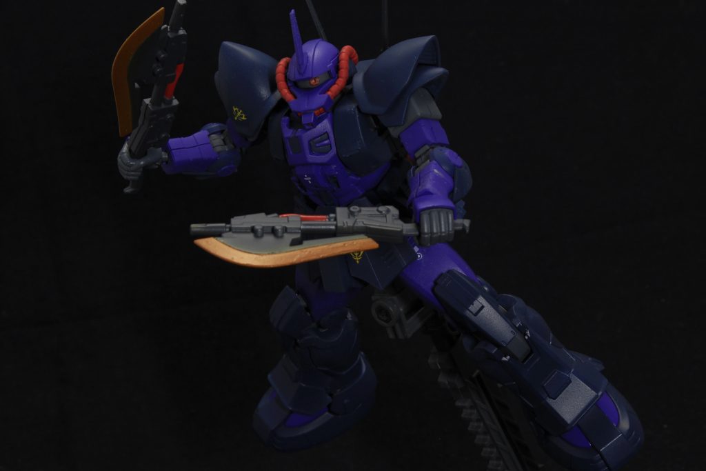 というわけでマレット専用アクトザクでした。
好きな機体だったので作れて楽しかったです。