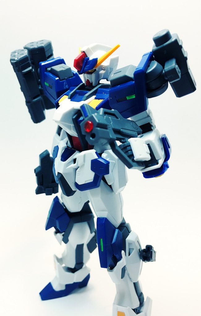 ## 改造点一覧
・銃口のレンズ化
・肩にミサイルポッドを追加
これにより中距離戦闘が得意になりました