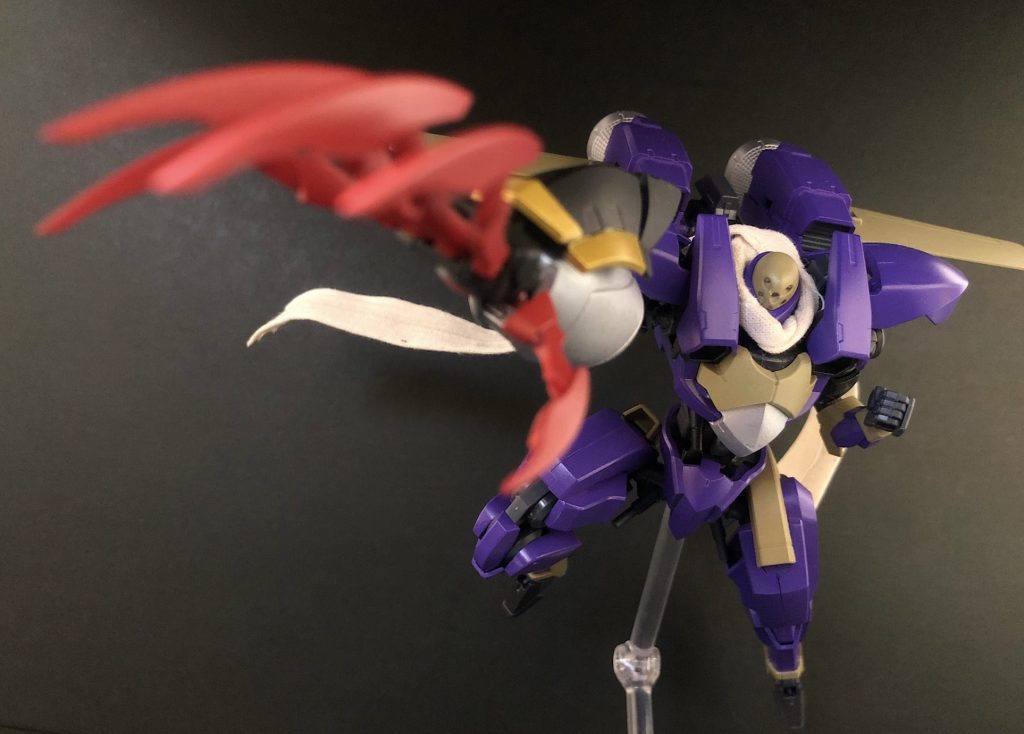 「パワーギア!!フィストォォ!!」アームズエイドの本編登場回数は多くありませんが、「装備できるシンクロモンスター」ってことでかなりインパクトがありました。そもそも「え?手だけ?」ってなったのを覚えています笑〜おまけ〜ガンプラ化する際に加えた要素をご紹介します!