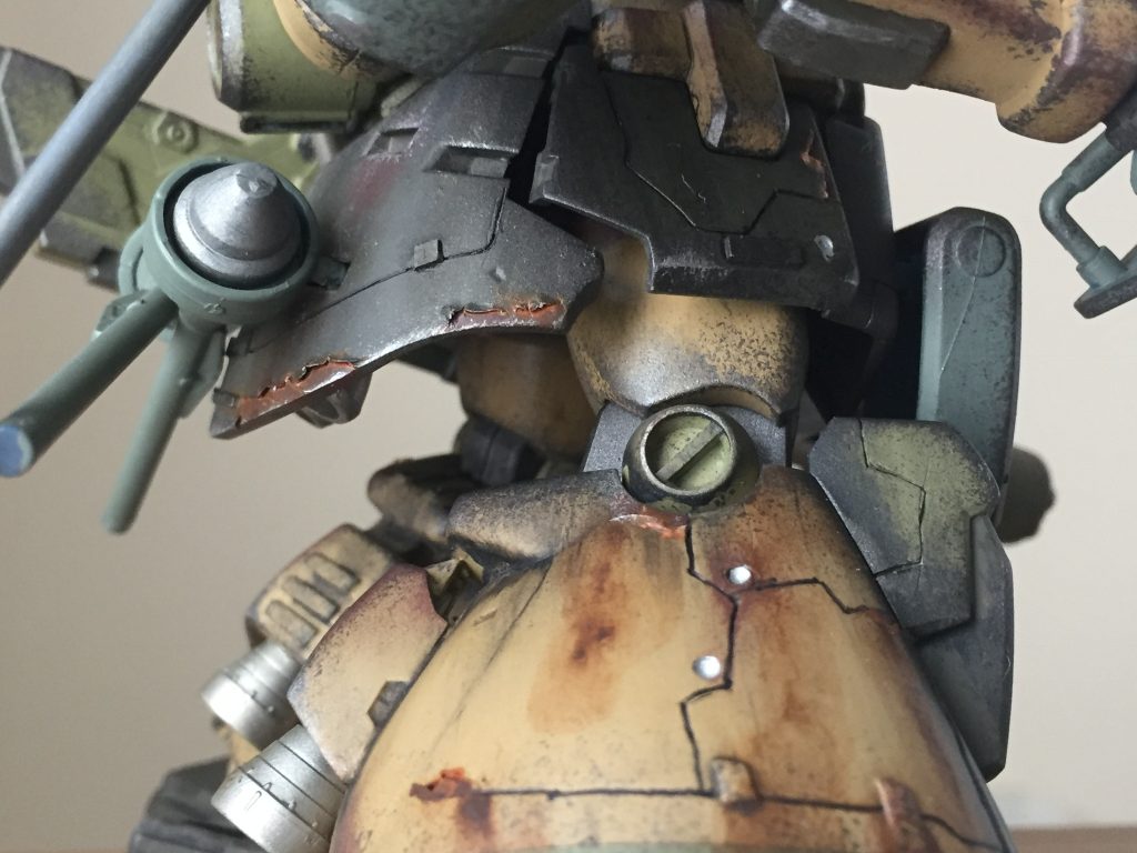 塗装剥がれ表現