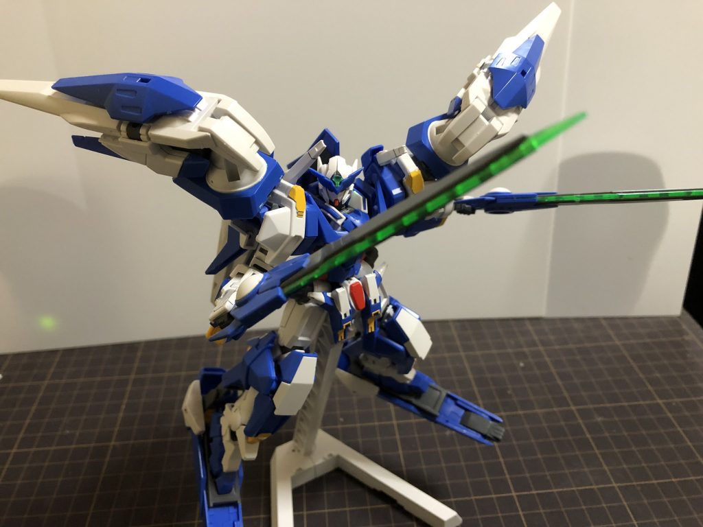 アメイジングエクシアのブレイドめちゃくちゃかっこいいと思いません?思いますよね!!だから付けてみました!