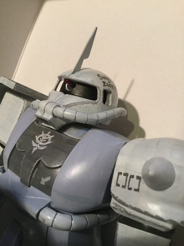 胸部のアップ。