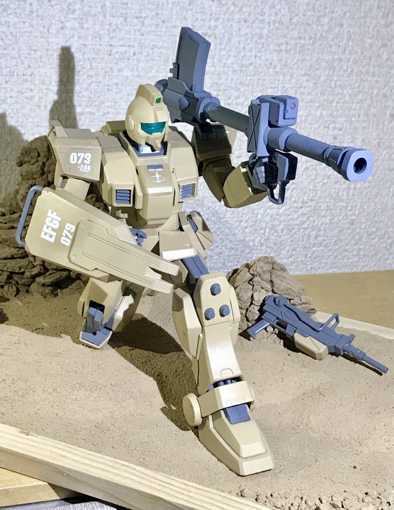 陸戦型は立て膝ポーズが良く似合うと思ってるのは私だけでしょうか