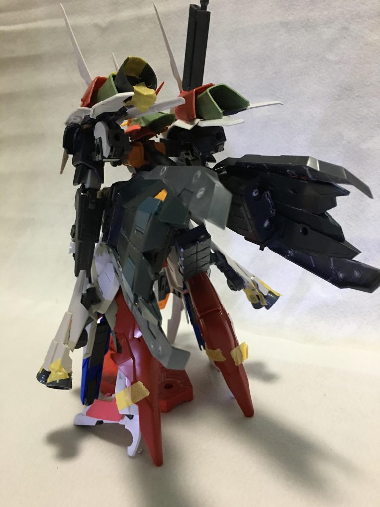 仮組み其の2
塗装前の状態です。