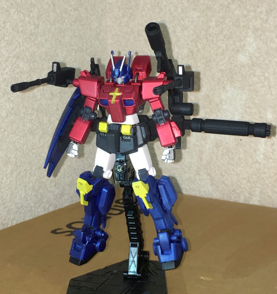 スターコンボイ風レッドウォーリア–3枚目/制作者：@nurushin