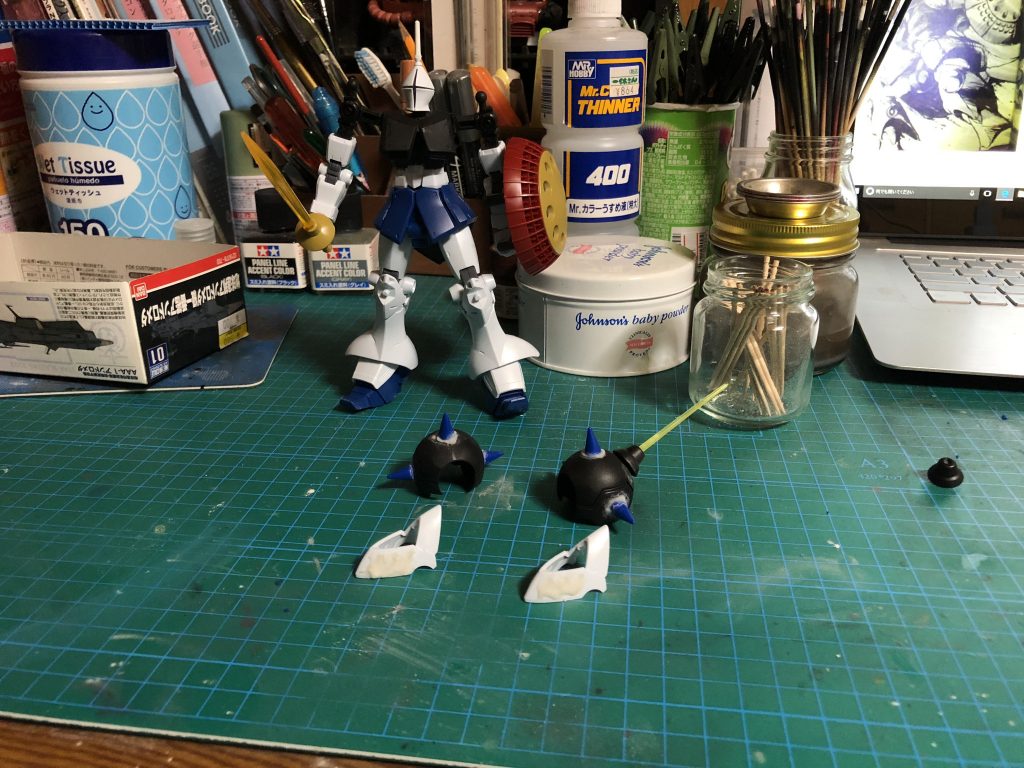 高機動型ギャンFS–5枚目/制作者：笑う伊右衛門