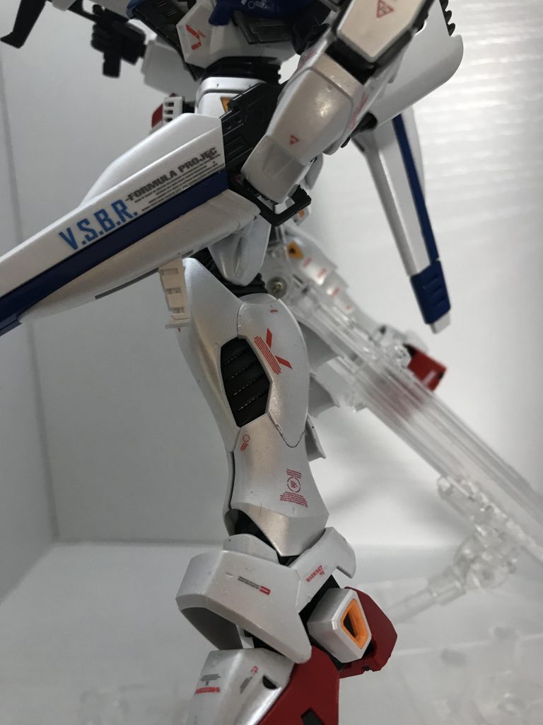 MG ガンダムF91 ver.2.0 パール塗装とオリジナルデカール仕上げ–7枚目/制作者：モルガナ