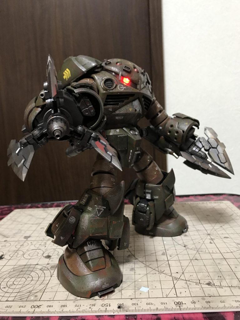 トップコート前