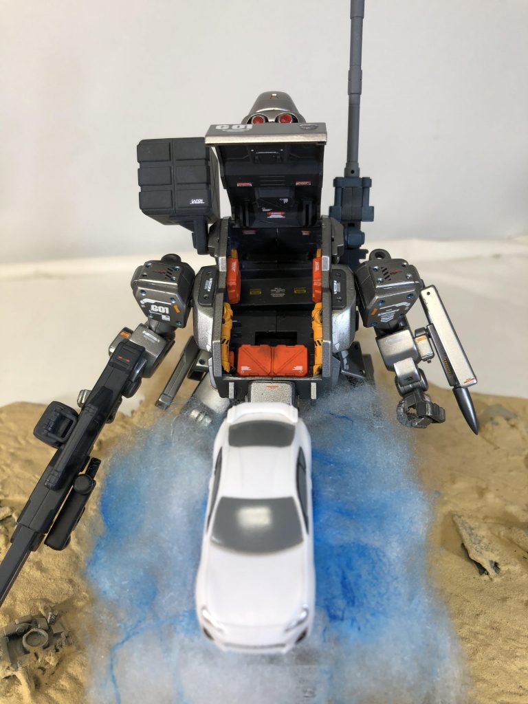 バッフォオオー!(スラスター噴射してジャンプ!)