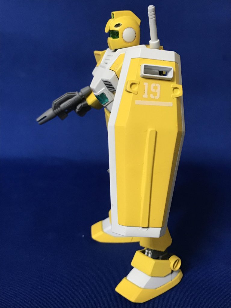 シールドは塗り分けてもう少しハデにした方が良かった。