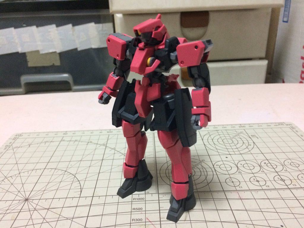 グレイズ改弐をベースにグレイズリッターのパーツやオプションセットをくっつけてみる