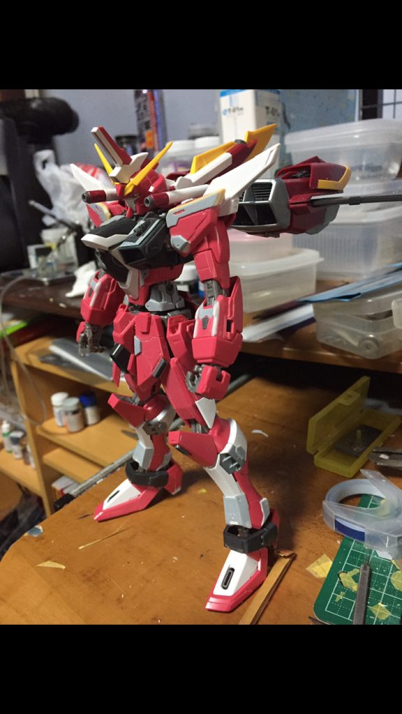 MG インフィニットジャスティスガンダム–2枚目/制作者：YU