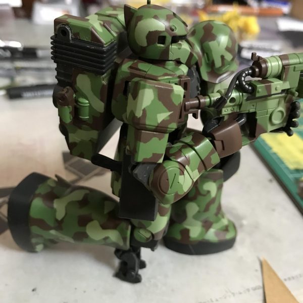 ザクスナイパー森林迷彩（近接武装型）Kazuya専用機