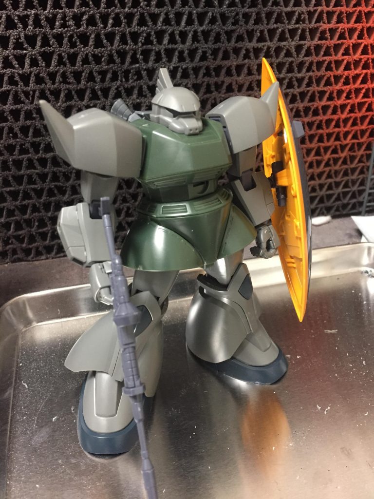 リゲルグの発売が決まり悔しさからミキシング用のゲルググを崩しました…