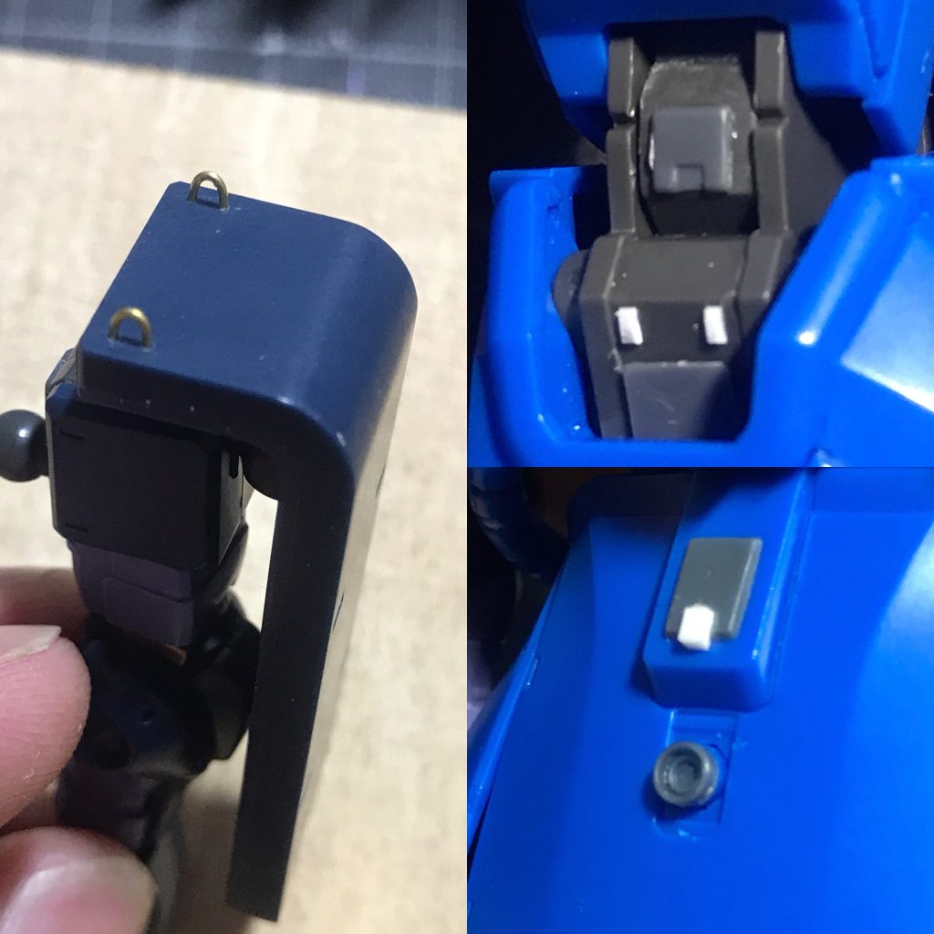 あちこちディテールアップ。