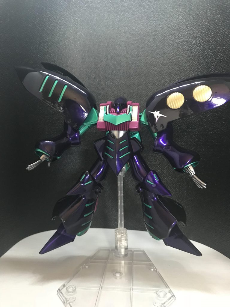 HGUC キュベレイ パールとメタリックでの変則キャンディ塗装–3枚目/制作者:モルガナ