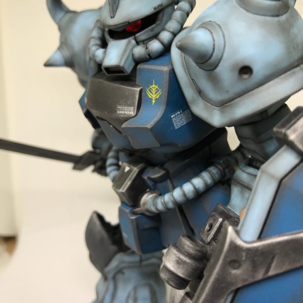 MG 1/100 グフ・カスタム ウェザリング