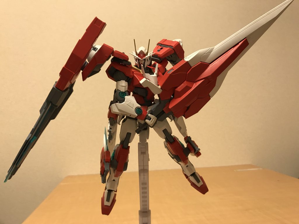 GNバスターソードⅡ
もう一つの大型武装
剣として使う他にシールドとしても使用可能