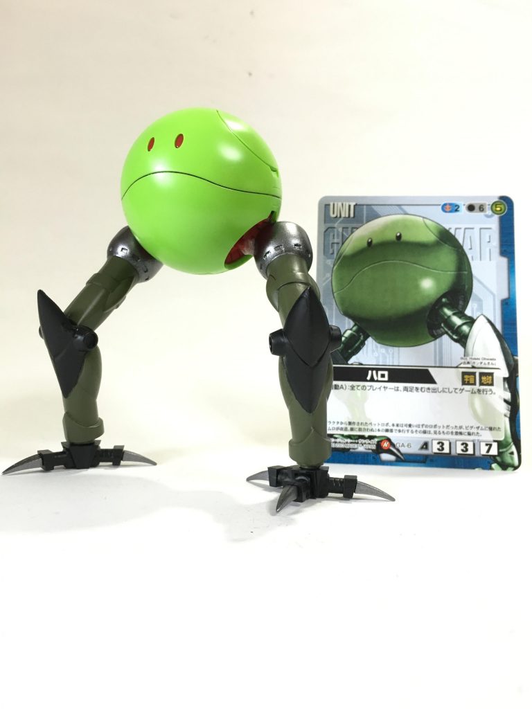 ガンダムウォーというTCGでもカード化されました。