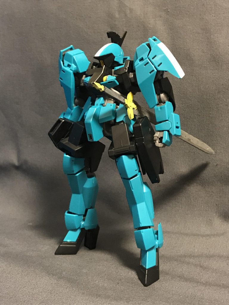 前面。そういやこの仕様のリッターがプレバンで発売するそうですね。ハハハッ…