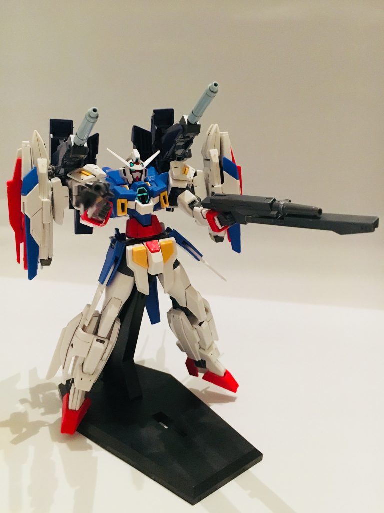 ライフルにはスタービルストのパーツを貼り付けてます(^ ^)