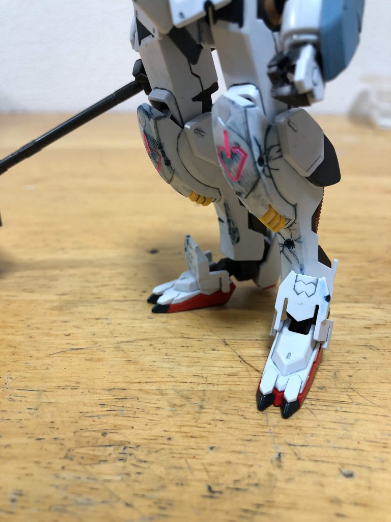 汚し塗装する前