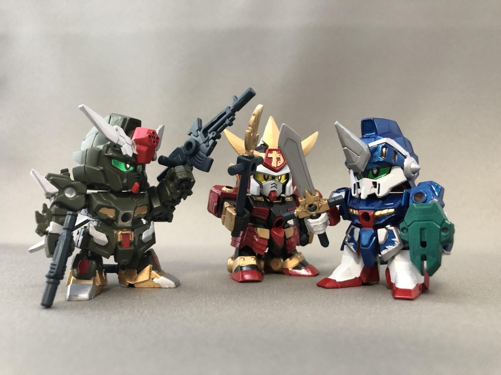 世代的に、武者・騎士・コマンドが揃ったら、これをやらずにはいられない（笑）