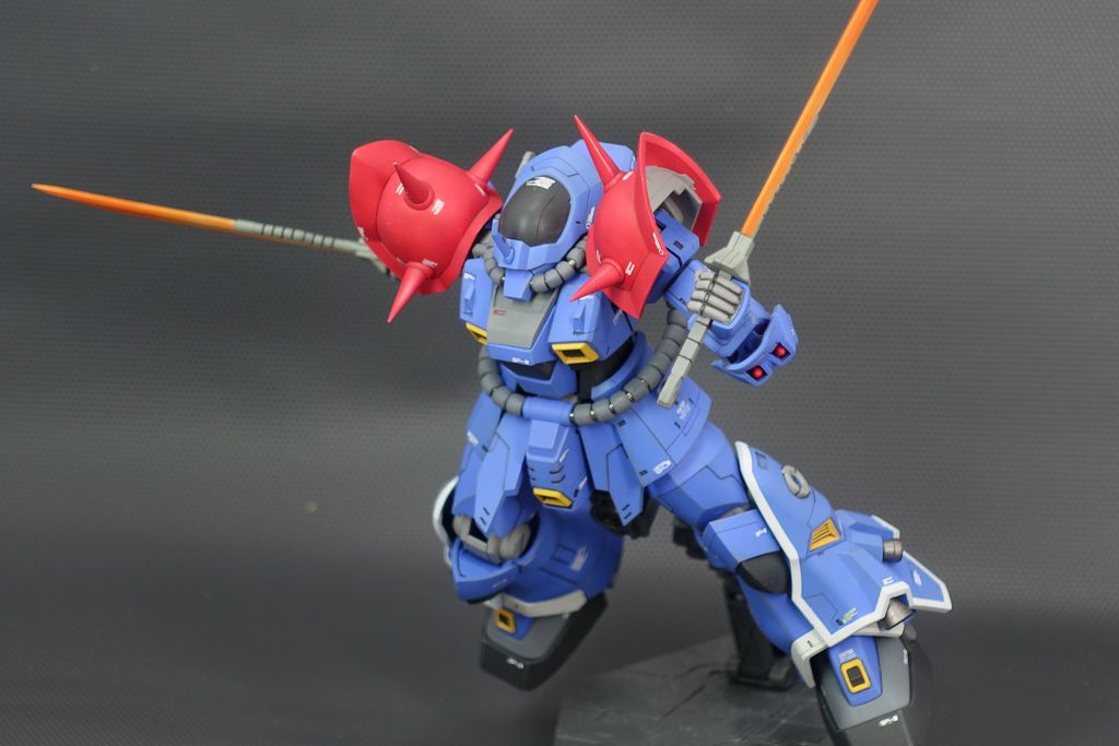 ヒートサーベル赤熱バージョンです
グラデーション掛けてます