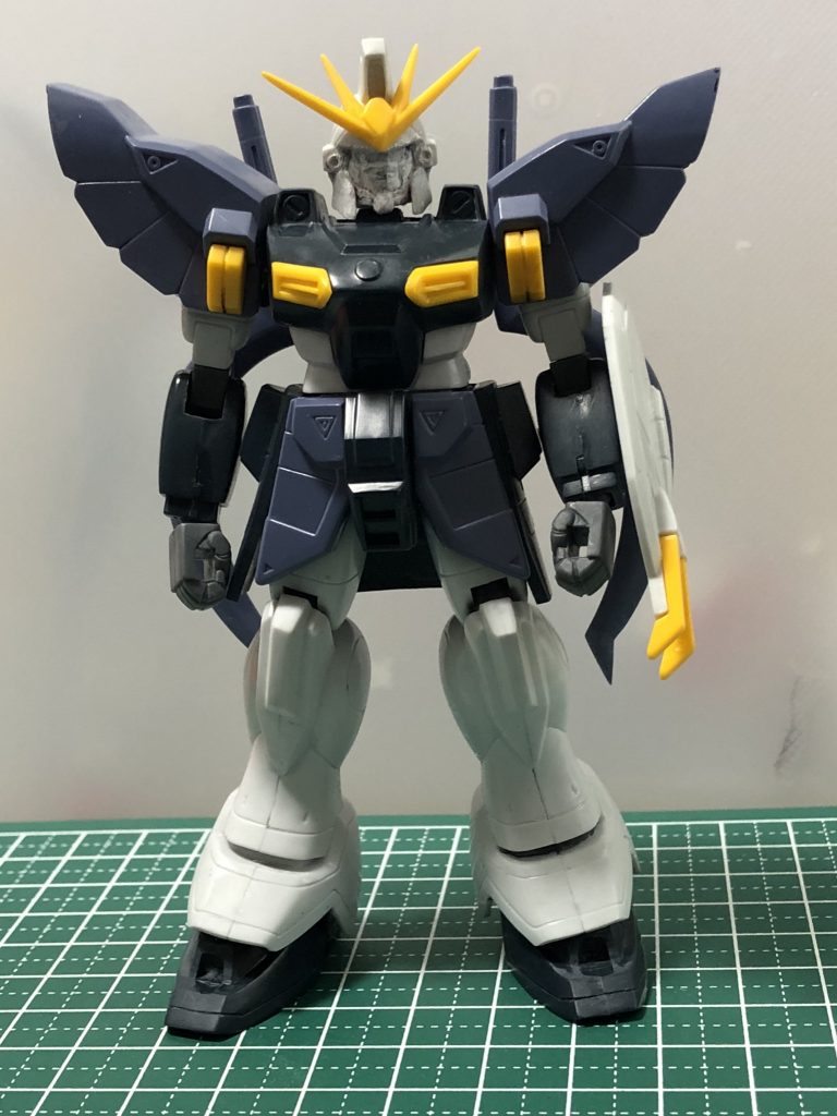 工作を終えて塗装にとりかかる前