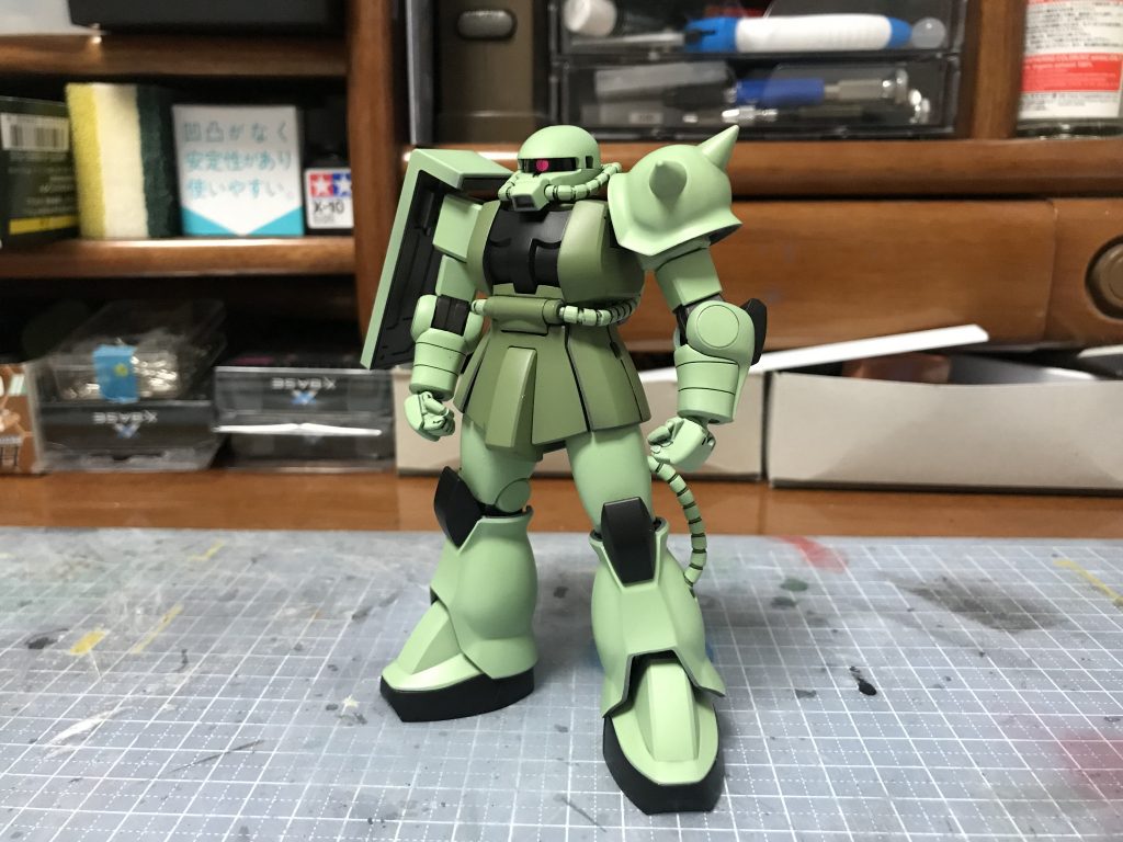 HGUC量産型ザク–2枚目/制作者：ヤマクロス