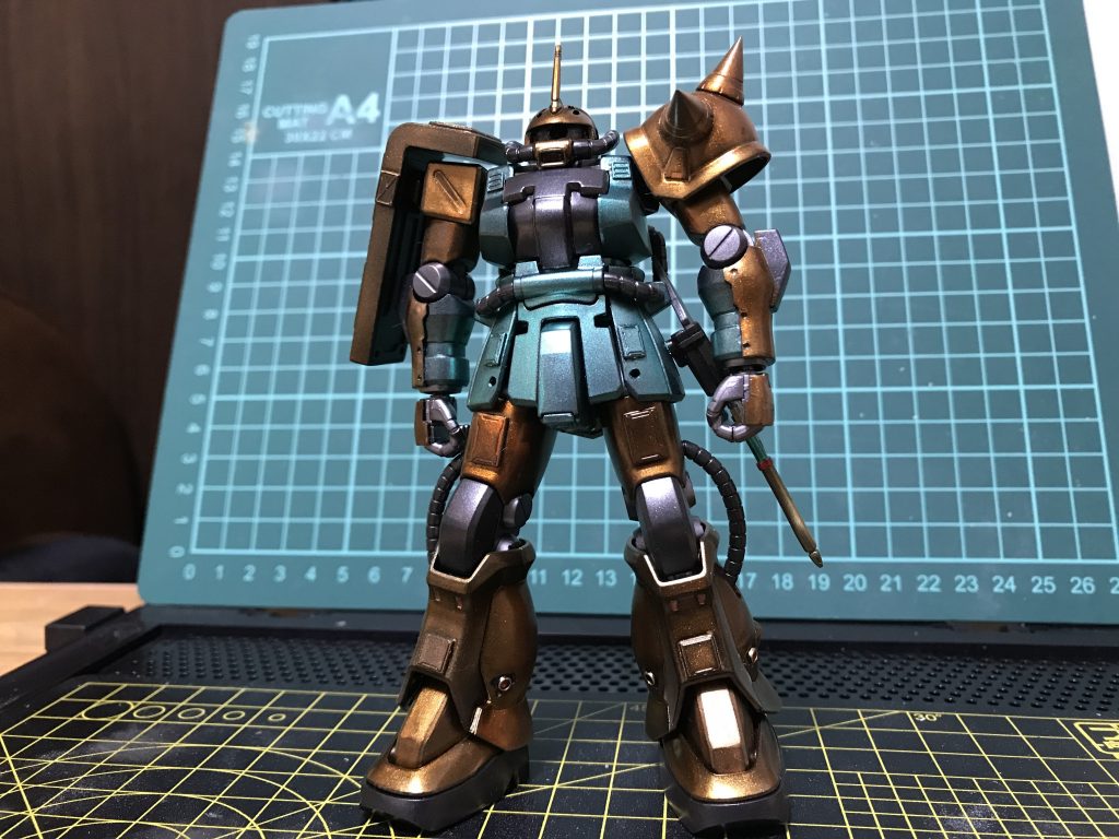 基本塗装完了後。