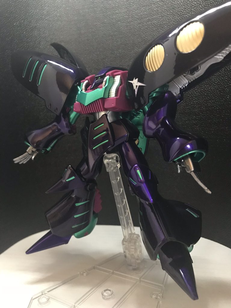 HGUC キュベレイ パールとメタリックでの変則キャンディ塗装–2枚目/制作者:モルガナ