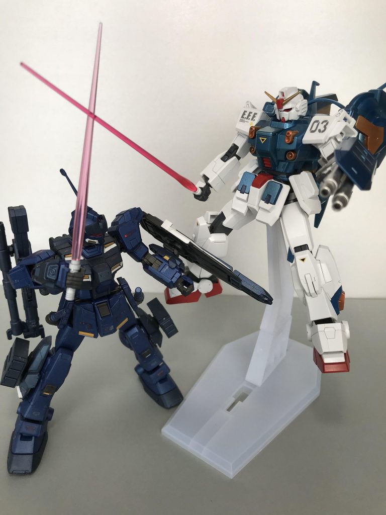 解放されたEXAMシステムフルパワーで1号機を圧倒します!