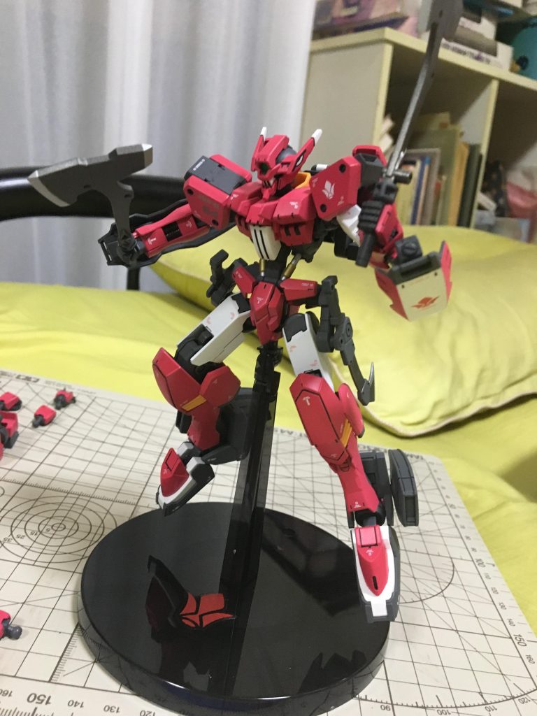 二丁斧姿も結構似合うと思った次第。