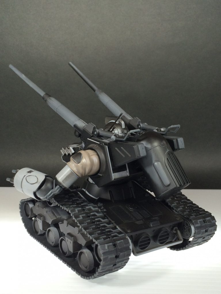 同じく黒サフ状態のバックショット