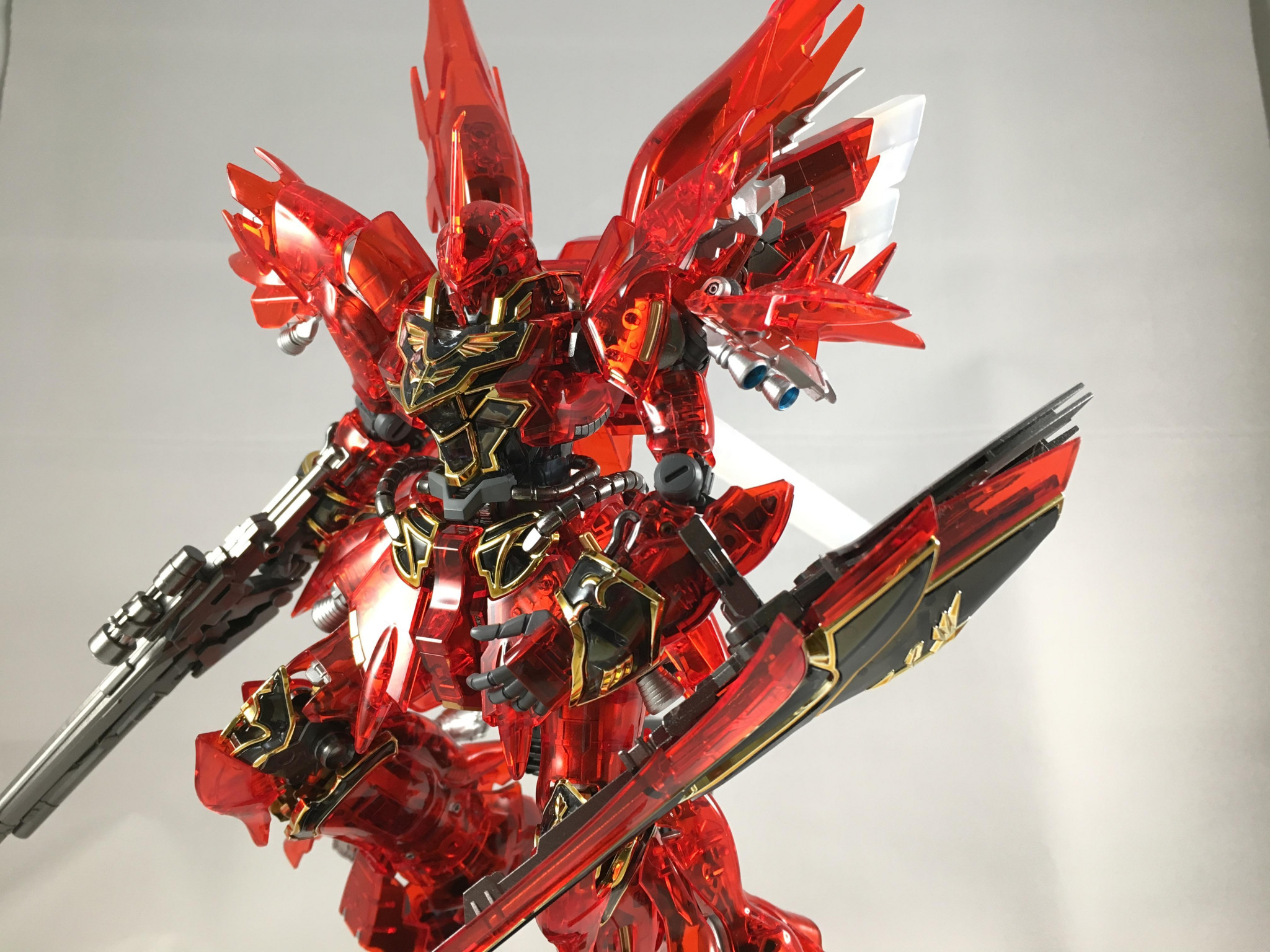 シナンジュ クリアカラー｜ゆみせさんのガンプラ作品｜GUNSTA（ガンスタ）