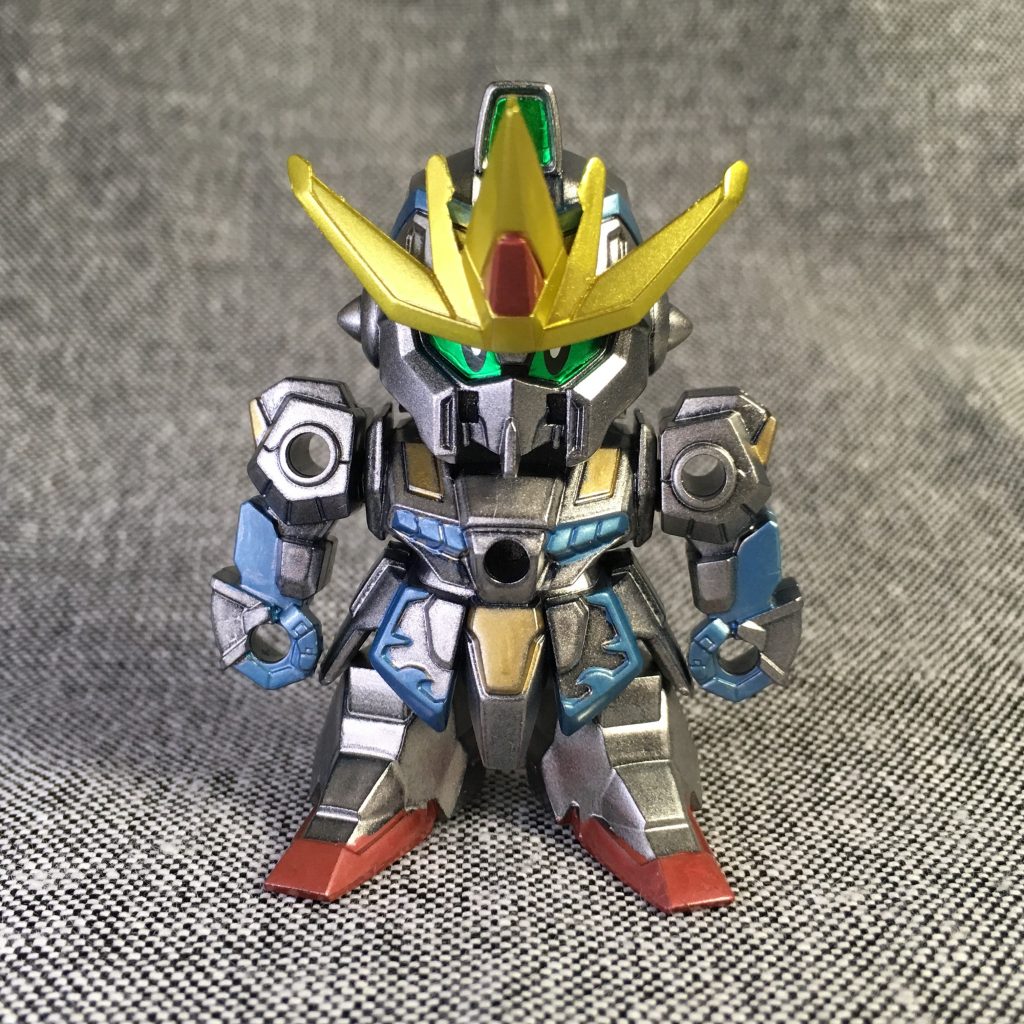 ガシャプラ 騎士ガンダムランサー（レジェンダリーカラー）–2枚目/制作者：流川ゼータ