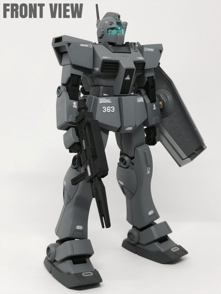 グレー塗装の所為か、スパルタンな
感じがして、強さが1.5倍増しに見えます。